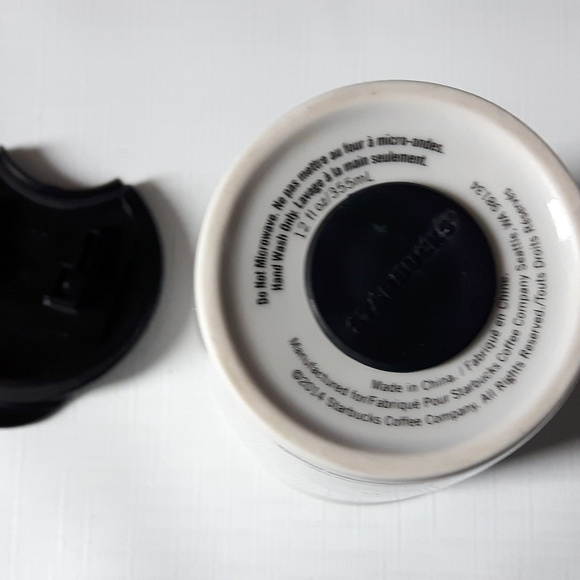 Starbucks LOGO Mug Cup Tumblr with Lid Mermaid - Picture 4 of 4